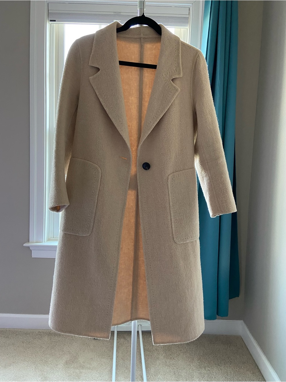 100% wool coat